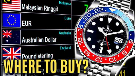 best country to buy used rolex